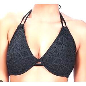 NWT Freya Nomad Nights Halter Bikini Top Size 34G Underwire Beach Swimsuit Pool